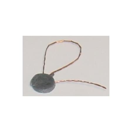 Dickey Mfg Co Lead Disc Seal, 3/8in lead disc x 10in long, 2 ply, 22 gage Cu wire, 1000PK 90603A